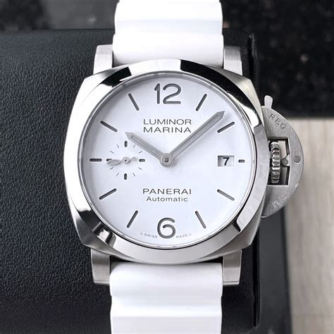 panerai hand shake black and white|panerai luminor watch.